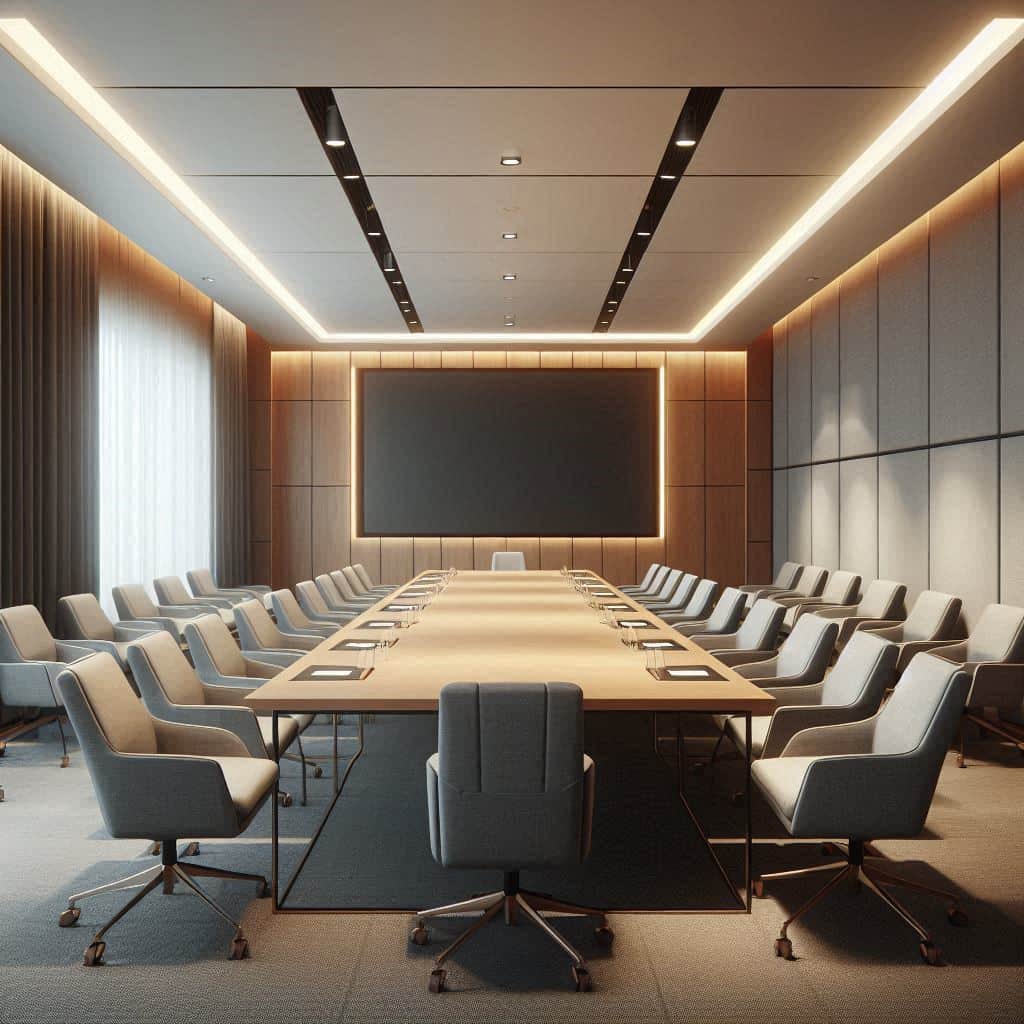 科技企业写字楼办公会议区模块化移动屏风与家具尺寸匹配需由谁评审